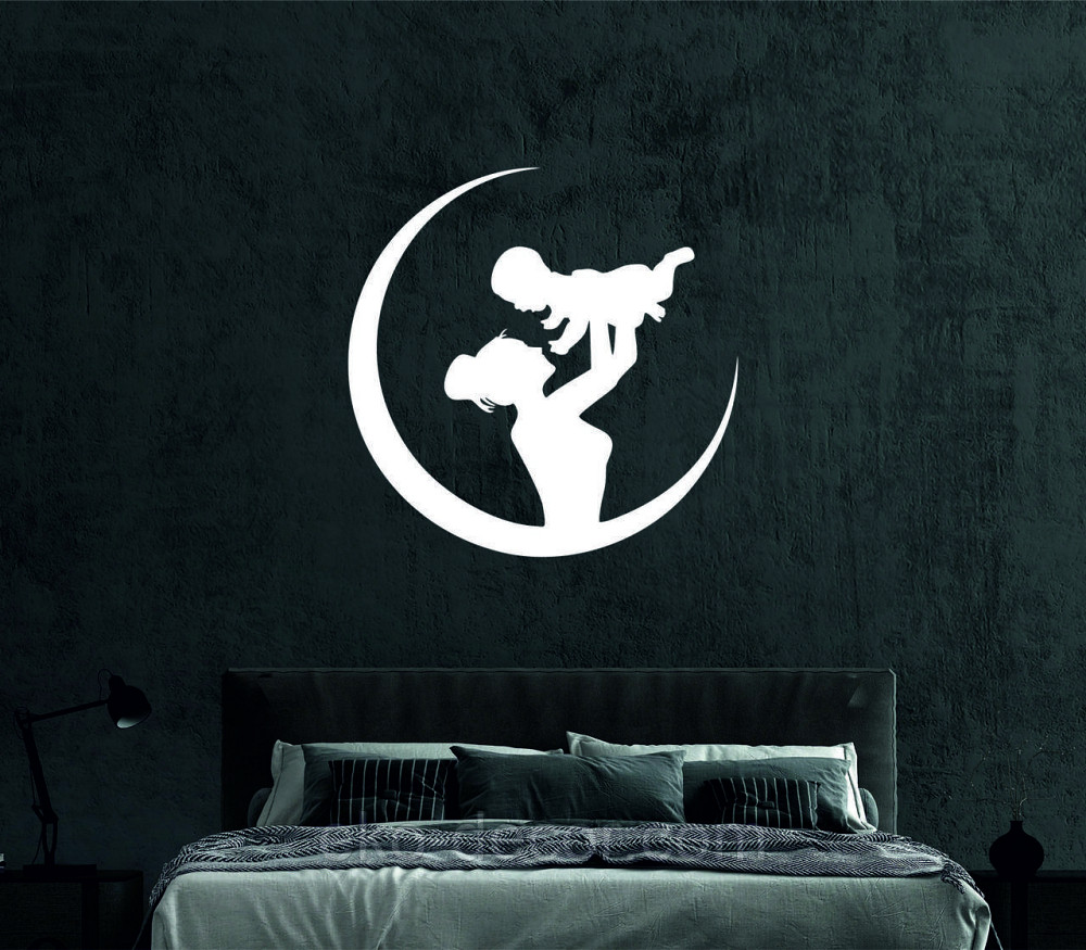 Декоративное настенное Панно «Мать и дитя», Декор на стену 70*70 см, Белый Киев - изображение 5