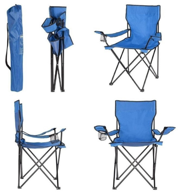 Кресло складное для кемпинга max нагрузка - 120кг WMC TOOLS WT-OD0301021 Одесса - изображение 2