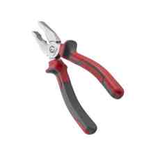 Плоскогубцы 180мм красно-серые ручки Мукачево