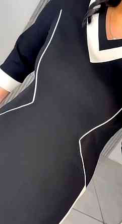 Женское стильное платье батал итальянский трикотаж Одесса