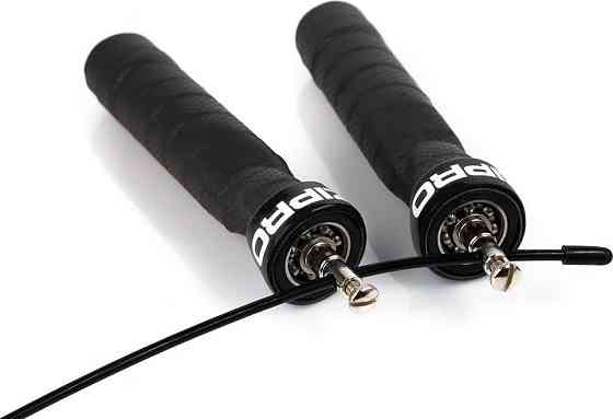 Скакалка Zipro спортивна 300см, чорна Киев