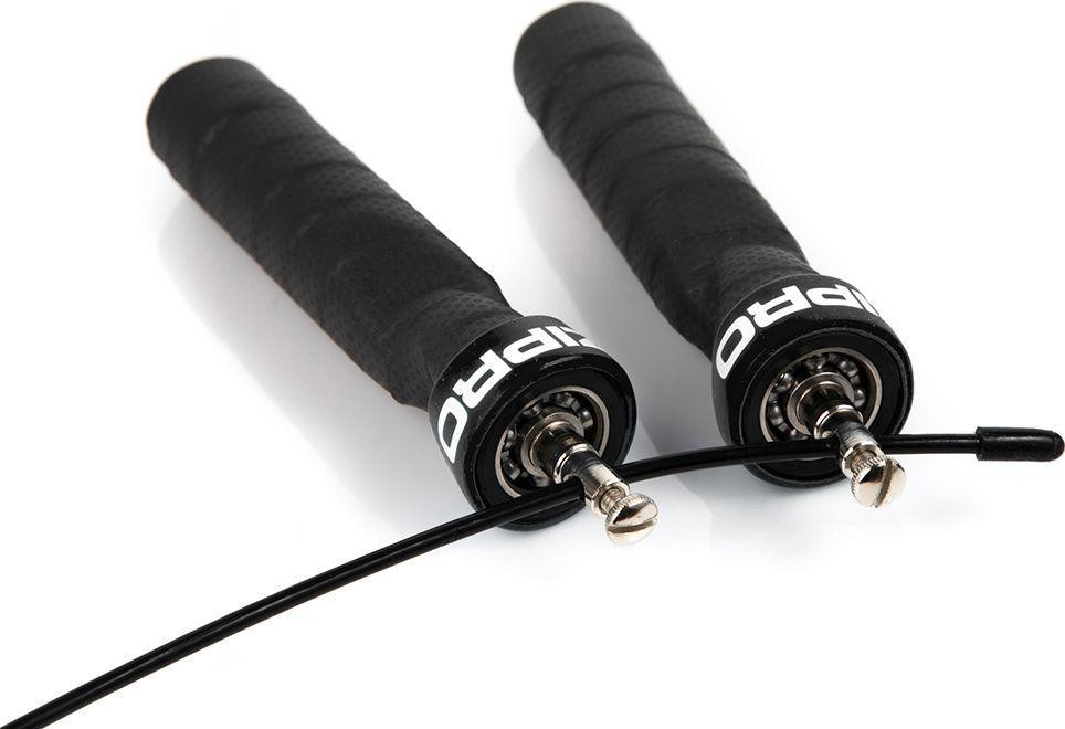 Скакалка Zipro спортивна 300см, чорна Киев - изображение 3