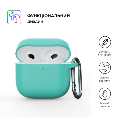 Чехол для наушников Armorstandart Hang Case для Apple AirPods 4 Mint Green (ARM81287) Винница - изображение 2