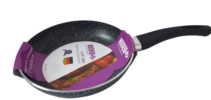 Сковорода антипригарна Мармурове покриття 26*5 см BN-548 (12 шт.) Одеса - фото 2