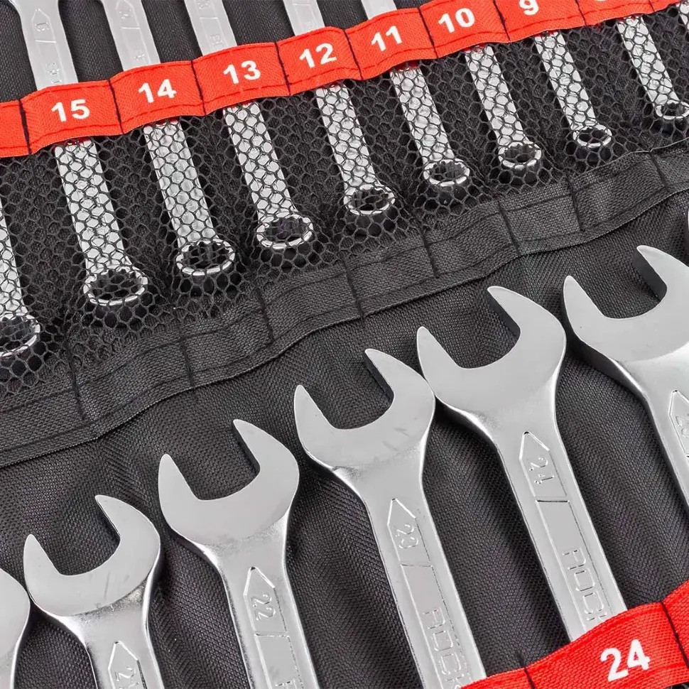 Набор ключей комбинированных 26пр. (6-25, 27, 28, 30, 32, 36мм) на холсте Rockforce RF-5261P36 Одесса - изображение 2