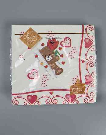 Салфетки бумажнае  (ЗЗхЗЗ, 18шт)