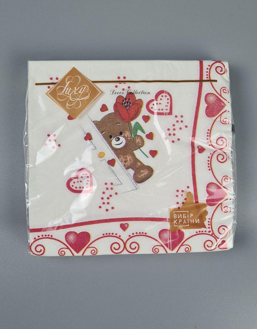 Салфетки бумажнае  (ЗЗхЗЗ, 18шт)