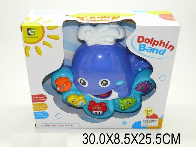 Муз.разв.осминог 869 (1254030) (36шт/2)батар,звук, в кор.30*8,5*25,5см, шт Киев - изображение 1