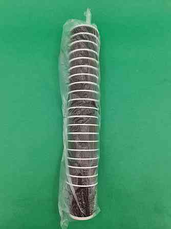 Стакан гофрированный 110мл " Коричневый " Маэстро (20 шт) Харків