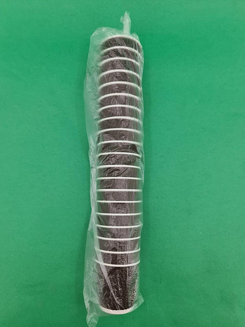 Стакан гофрированный 110мл " Коричневый " Маэстро (20 шт) Харків - фото 3