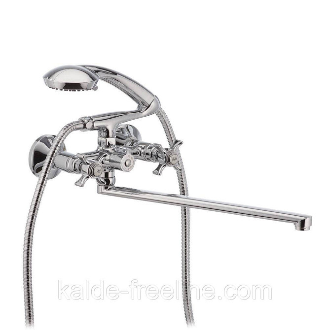 Смеситель для ванны Haiba Zeus. Chr-140 euro Харьков - изображение 1