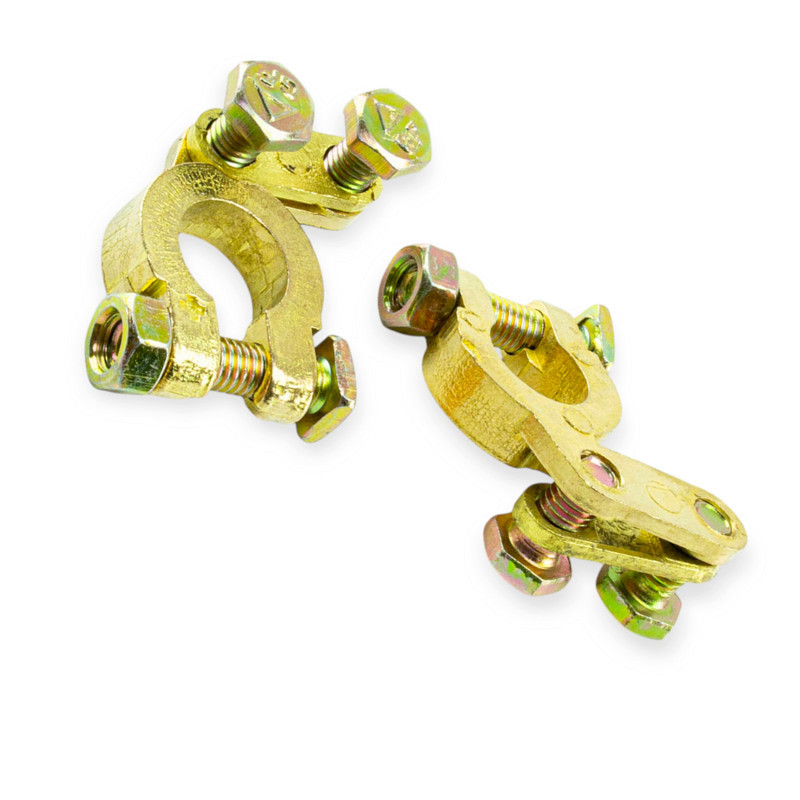 Клема універс.латунь (к-т) кутова посилена. Мукачево - фото 1