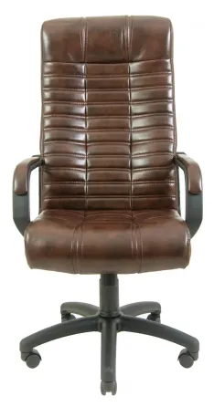 Офісне Крісло Керівника Richman Atlant Titan Dark Brown Підлокітник Річ Пластік М3 MultiBlock Коричневий Київ