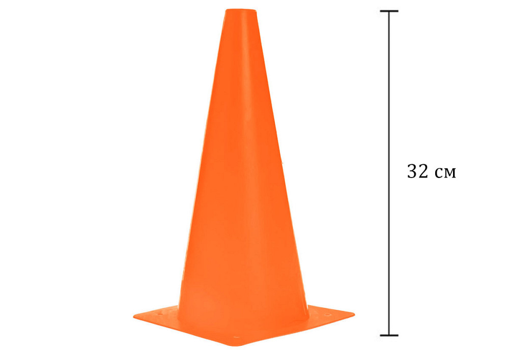 EasyFit Конус-фішка спортивна EasyFit 31 см помаранчева Коломия - фото 6