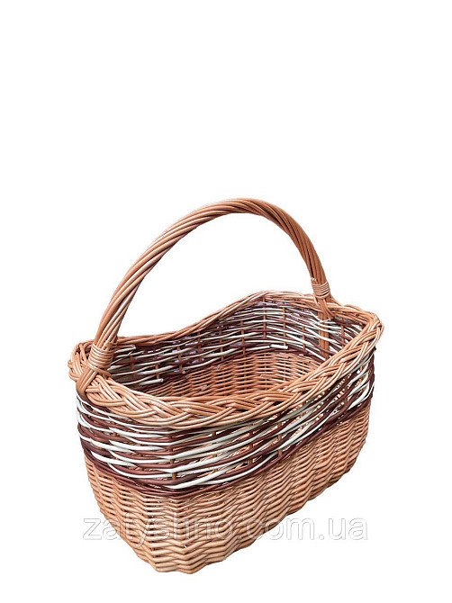 Корзина плетеная прямоугольная Киев - изображение 2