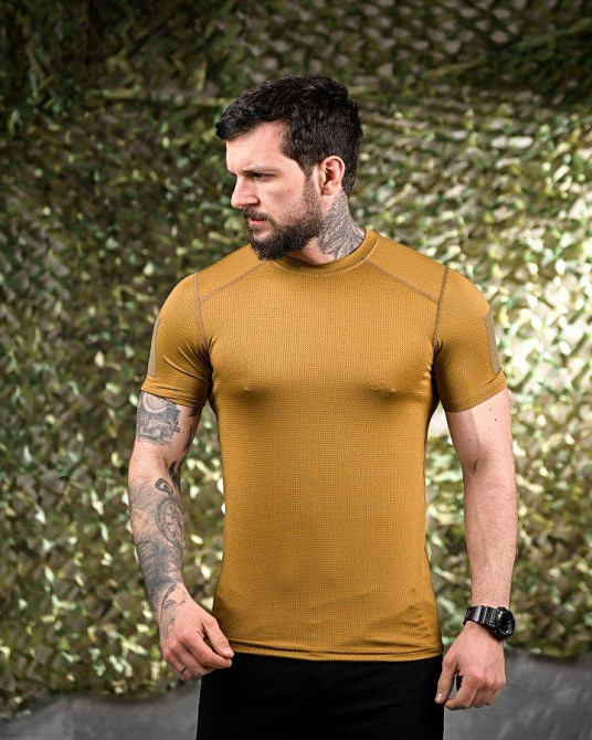 Комплект тактичний футболок койот ДЛ7041 Одеса - фото 10