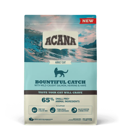 Acana Bountiful Catch Cat (Акана Баунтифул Кетч) сухой корм с рыбой для взрослых котов всех пород 1.8 Запорожье