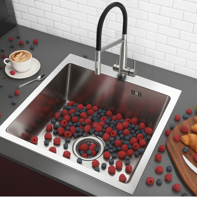 Мийка кухонна Interline ELEGANT Sateen PR Вінниця - фото 9