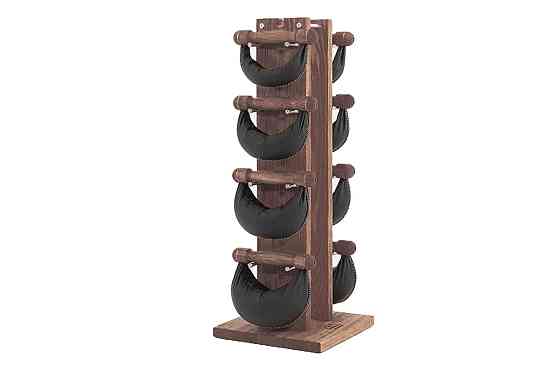 Набір гантелі з підставкою SwingBell Tower NOHRD 2-8 кг Oak Vintage Leather Київ