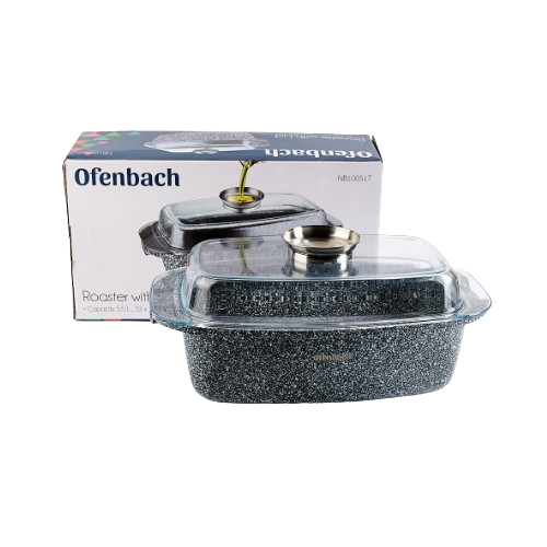 Гусятниця 32*10,5см скляна кришка 100517 Ofenbach Житомир