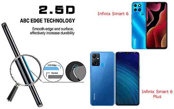 Защитное стекло ArmorGlass для Infinix Smart 6, Smart 6 Plus – устойчивое к царапинам и ударам Киев