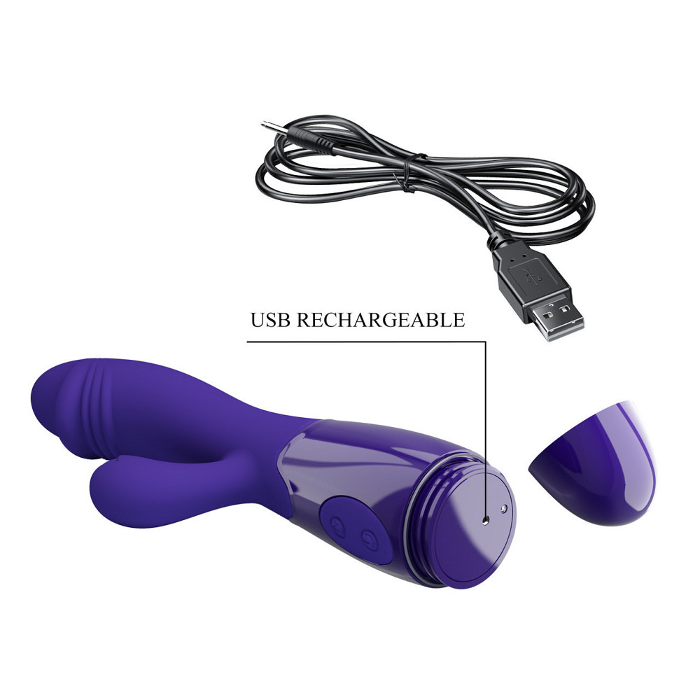 Вібратор - Pretty Love Snappy Vibrator Blue Sex Aura Київ - фото 9