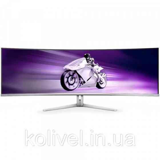 TFT 49" Philips 49M2C8900, OLED, DQHD, 240Hz, 0.03ms, 2хHDMI, DP, USB-C, USB-hub, HAS,колонки, білий Київ