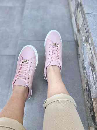 BBG Сліпони жіночі B.B.G рожевий/срібло (весна-осінь, еко-шкіра) (2506) 36-41 Коломия