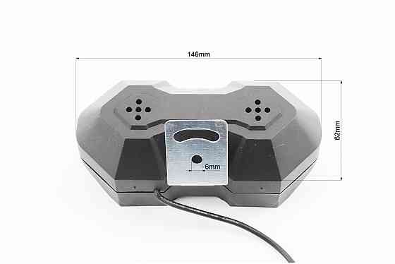 Фара подвійна додаткова світлодіодна вологозахисна - 18 LED, (146*62mm) з кріпленням, тип 2 Київ