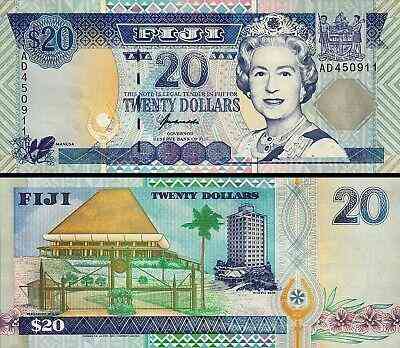 Фиджи / Fiji Islands 20 Dollars 2002 Pick 107a UNC Полтава