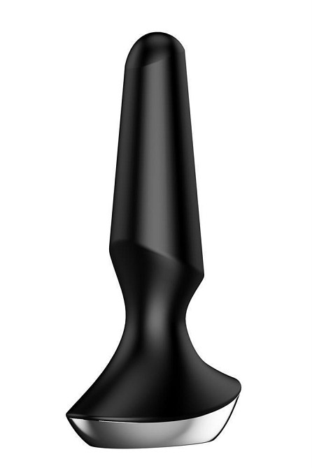 Анальная пробка с функцией управления с смартфона Satisfyer Plug-Ilicious, черный Sex Aura Киев - изображение 2