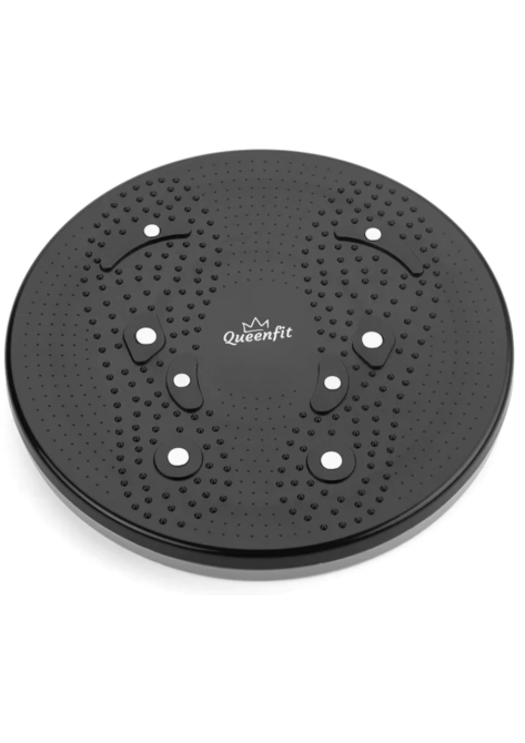 Диск здоров'я Queenfit з масажером чорний Київ - фото 1