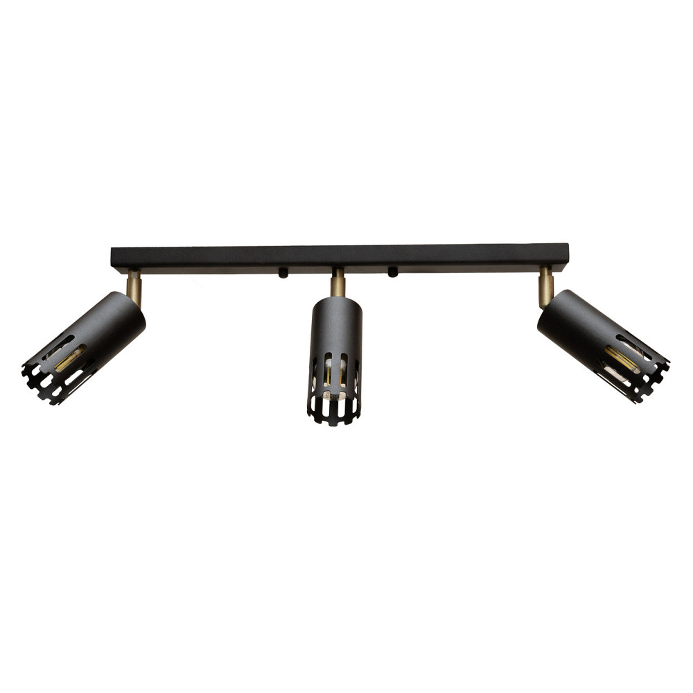 Светильник потолочный MSK Electric Teramo спот поворотный на три плафона NL 18050-3 BK Одесса - изображение 3