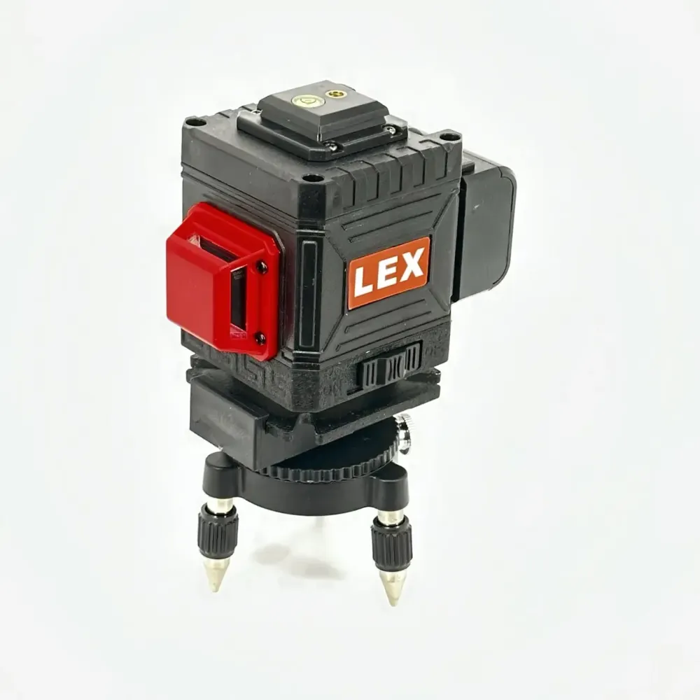 Лазерний рівень 3D зелений LEX LXNL3DG — Чехія, тринога + пульт Львів - фото 5