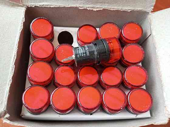 Світлодіодний індикатор AD16-16Е, 12V, червоний Полтава
