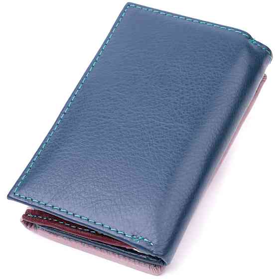 Элегантный женский кошелек из качественной натуральной кожи ST Leather 19462 Разноцветный Киев
