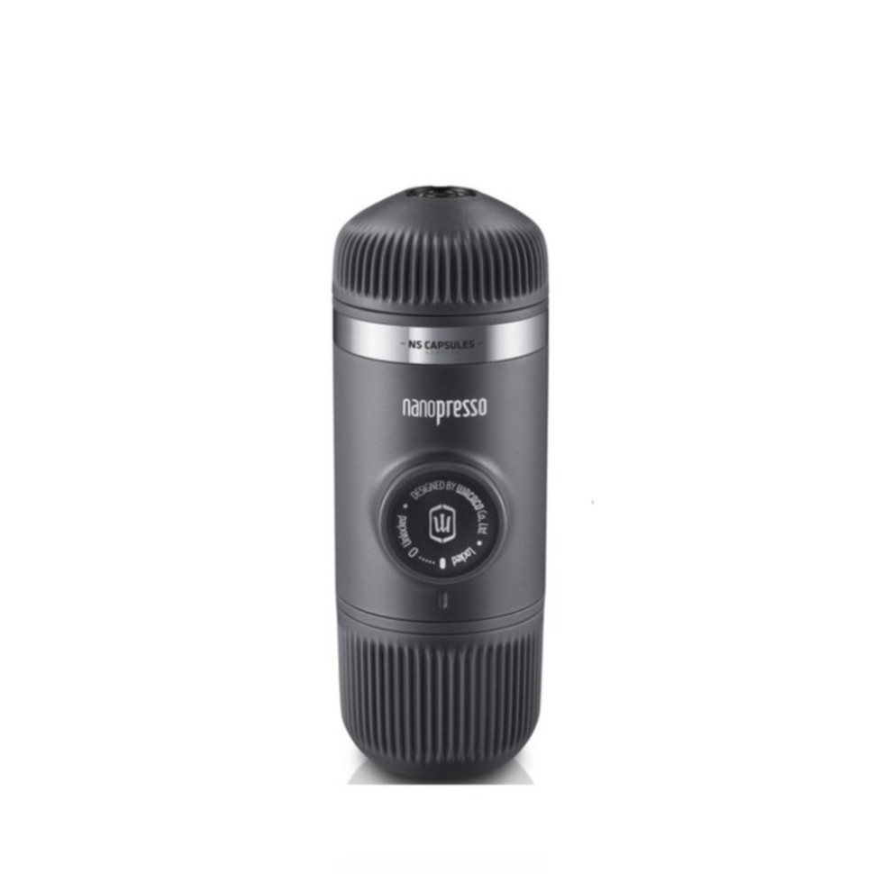Портативна еспресо-кавоварка Wacaco Nanopresso сіра, механічна, для меленої кави Киев - изображение 1