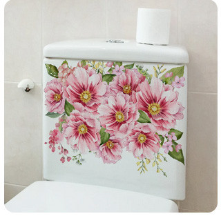 Наклейка на унітаз декор Мальва Київ - фото 1