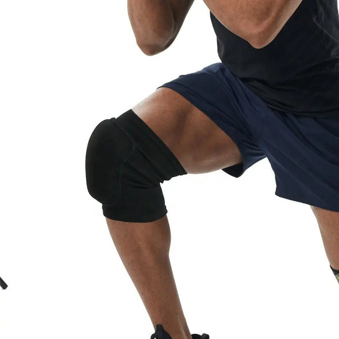 Наколінники PowerPlay PP-8000 Elastic Knee Support (пара) чорні XS Каменское - изображение 8