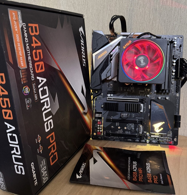 Комплект Ryzen 7, 3800X + AORUS Pro B450 Киев - изображение 4