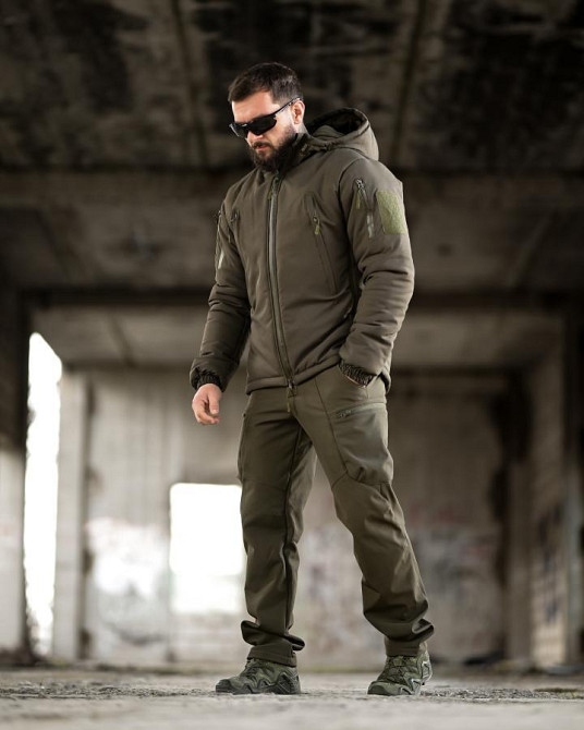 Зимний тактический костюм PANCER олива ТР6496 Одесса - изображение 14