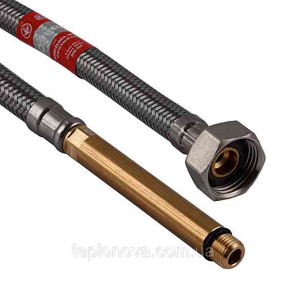 Шланг для змішувача TUCAI М10х1/2″- L75 довга 0,8м. TAQ GRIF 212387 Чернівці