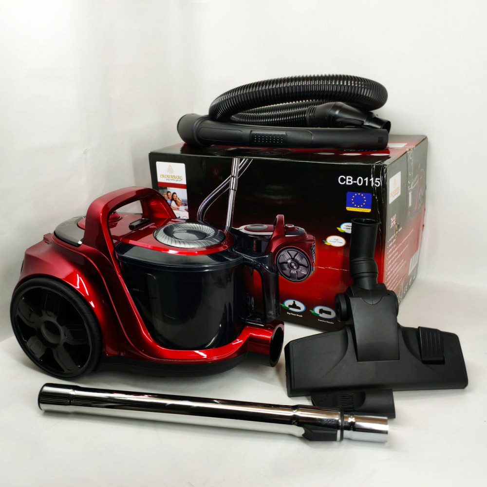 Електричний пилосос з контейнером для пилу Crownberg, Потужний пилосос для прибирання будинку DS-81 Львів - фото 6