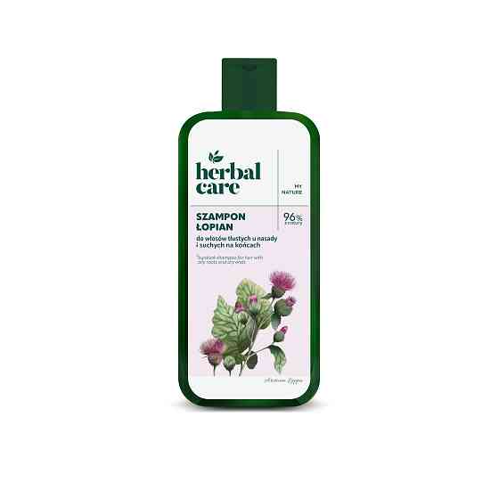 Шампунь для жирных у корней волос и сухих кончиков Репейник Herbal care 330 мл Киев