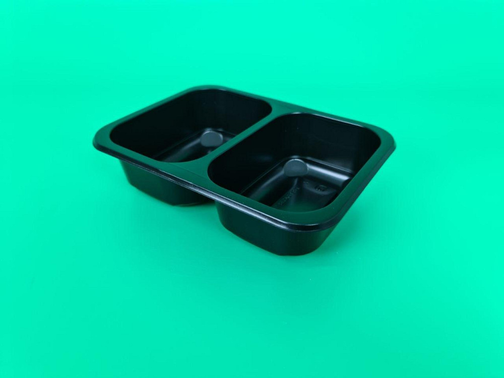 Контейнер T-2 187/137/48 чорний PP PL (50 шт.) Харків - фото 1