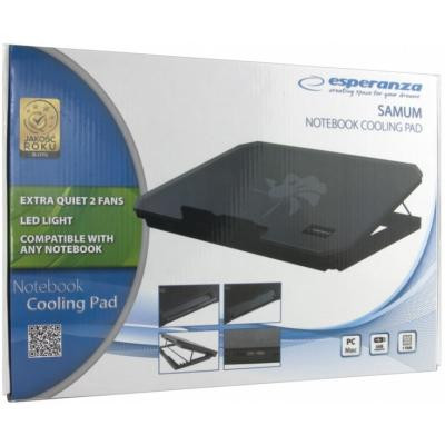 Подставка для ноутбука Esperanza Samum Notebook Cooling Pad all types (EA141) Винница - изображение 3