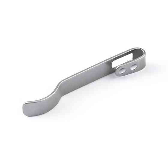 Кліпса кишенькова сталева для Civivi Baby Banter без гвинтів CA-07B Рівне