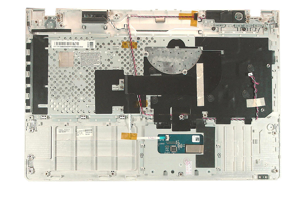Клавиатура для ноутбука Samsung (QX530) Black, (Silver TopCase), RU Вінниця - фото 2