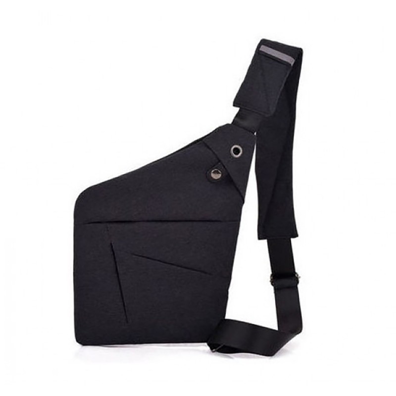 Чоловіча сумка-месенджер Cross Body Чорна 4634 Одеса - фото 3