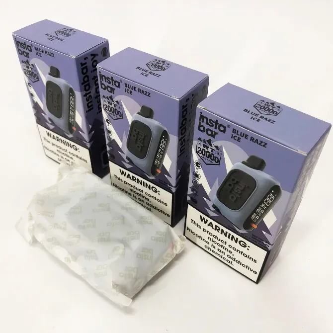 • Синя малина з льодом • Сигарета InstaBar WT 20000 тяг Київ - фото 5